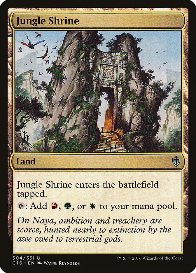 Jungle Shrine [Commander 2016] | Silver Goblin