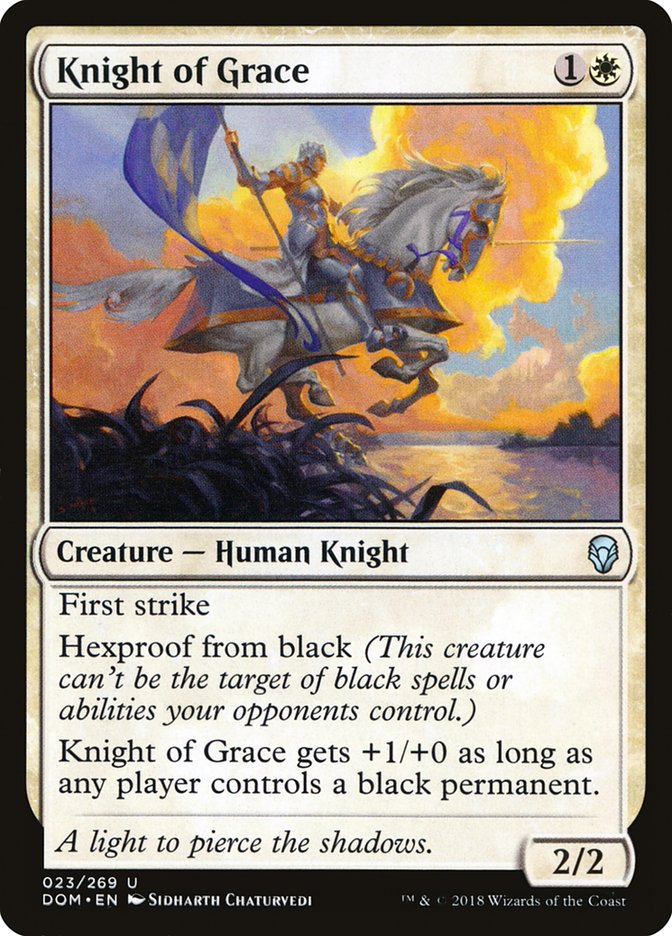 Knight of Grace [Dominaria] | Silver Goblin