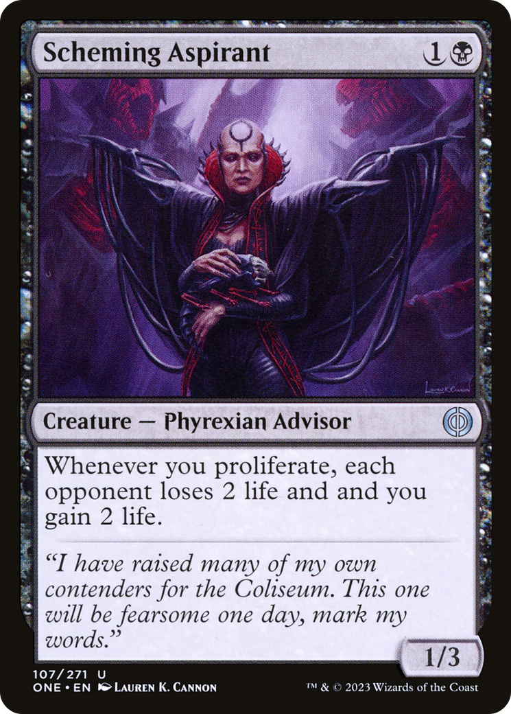 Scheming Aspirant [Phyrexia: All Will Be One] | Silver Goblin