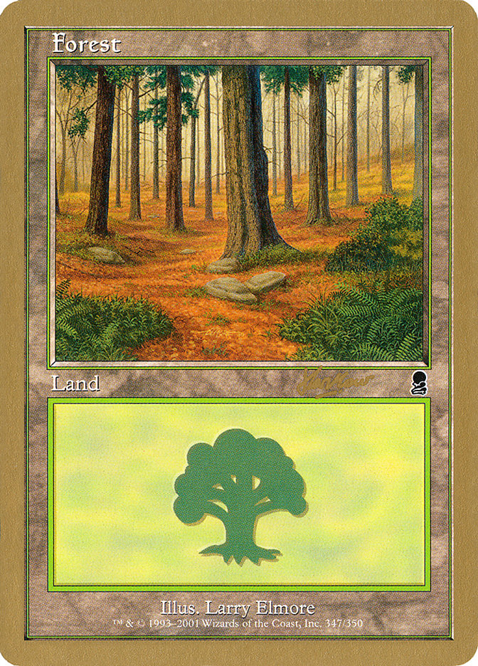 Forest (shh347) (Sim Han How) [World Championship Decks 2002] | Silver Goblin