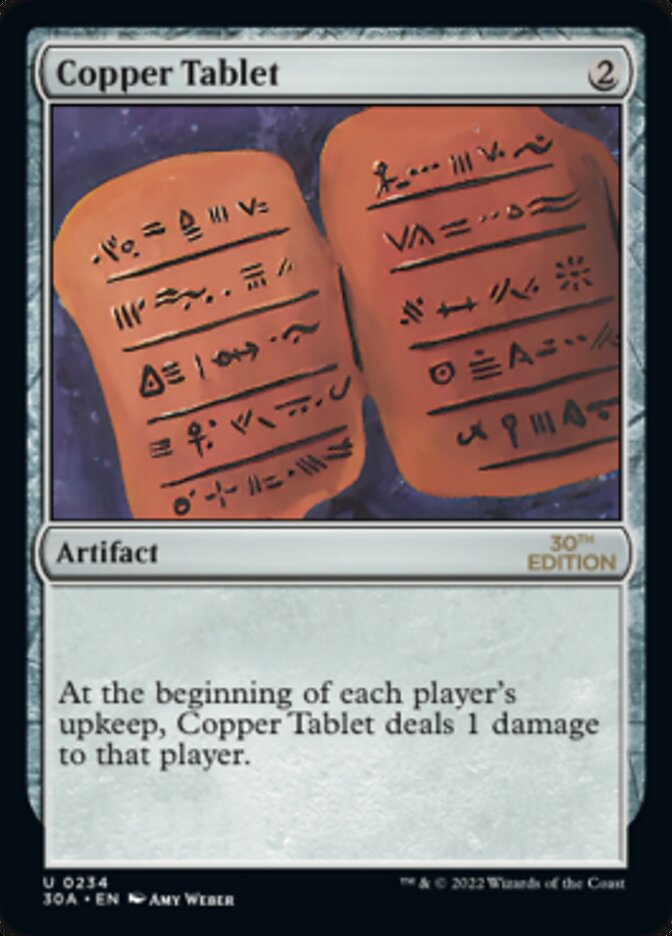 Copper Tablet [30th Anniversary Edition] | Silver Goblin