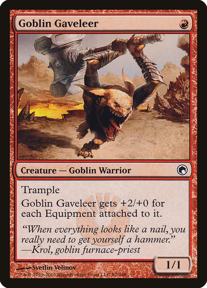Goblin Gaveleer [Scars of Mirrodin] | Silver Goblin