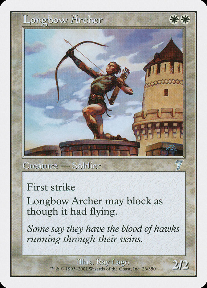 Longbow Archer [Seventh Edition] | Silver Goblin