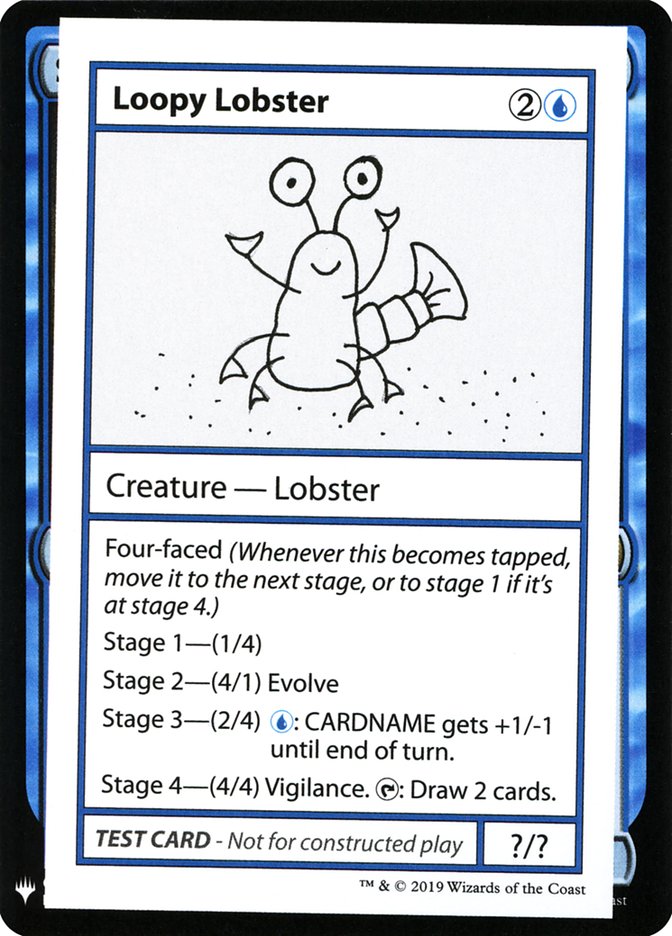 Loopy Lobster [Mystery Booster Playtest Cards] | Silver Goblin