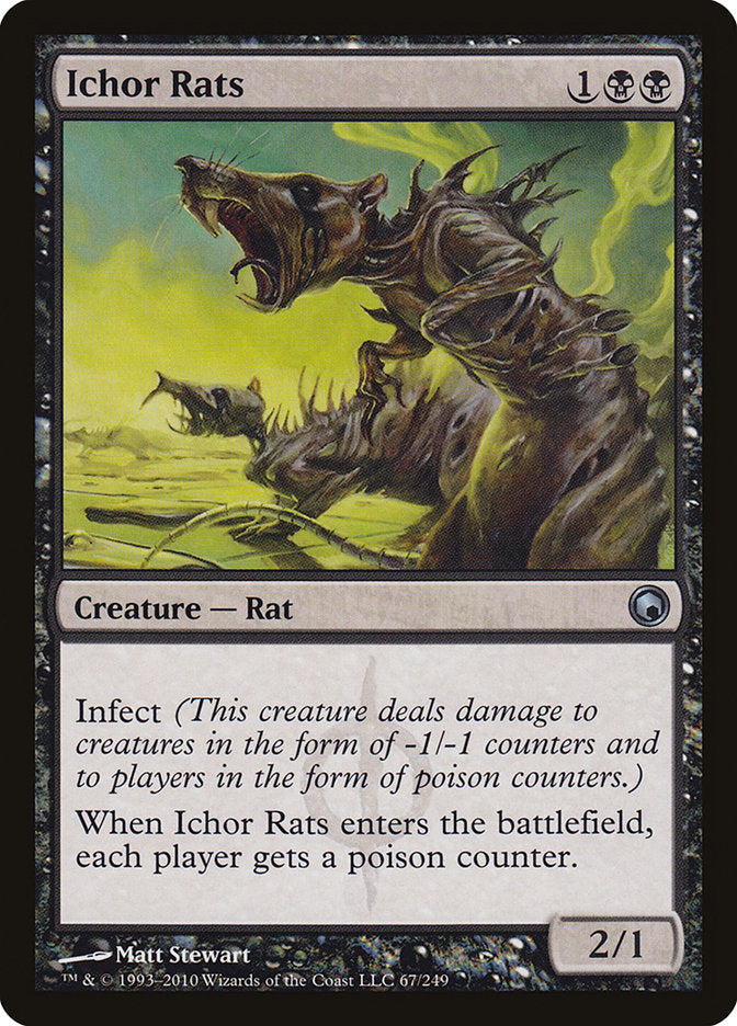 Ichor Rats [Scars of Mirrodin] | Silver Goblin