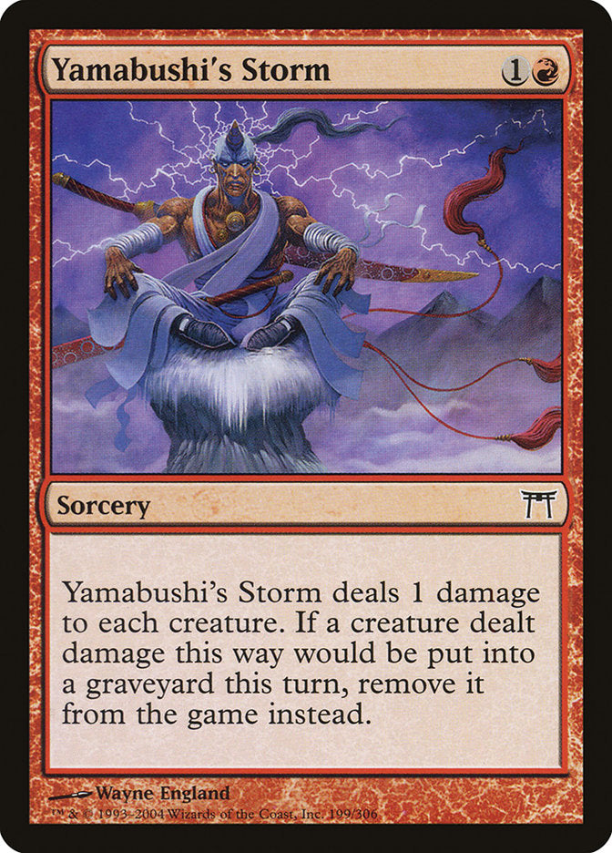 Yamabushi's Storm [Champions of Kamigawa] | Silver Goblin