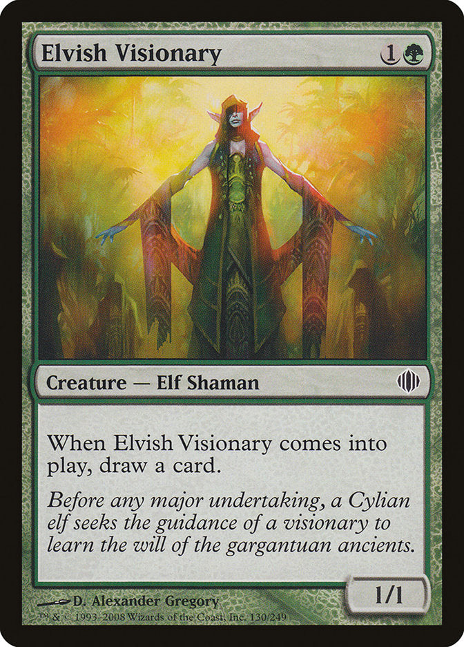 Elvish Visionary [Shards of Alara] | Silver Goblin