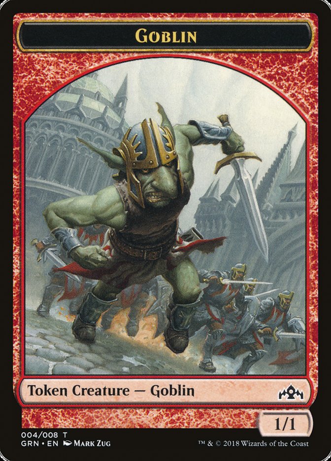 Goblin // Soldier Double-Sided Token [Guilds of Ravnica Guild Kit Tokens] | Silver Goblin