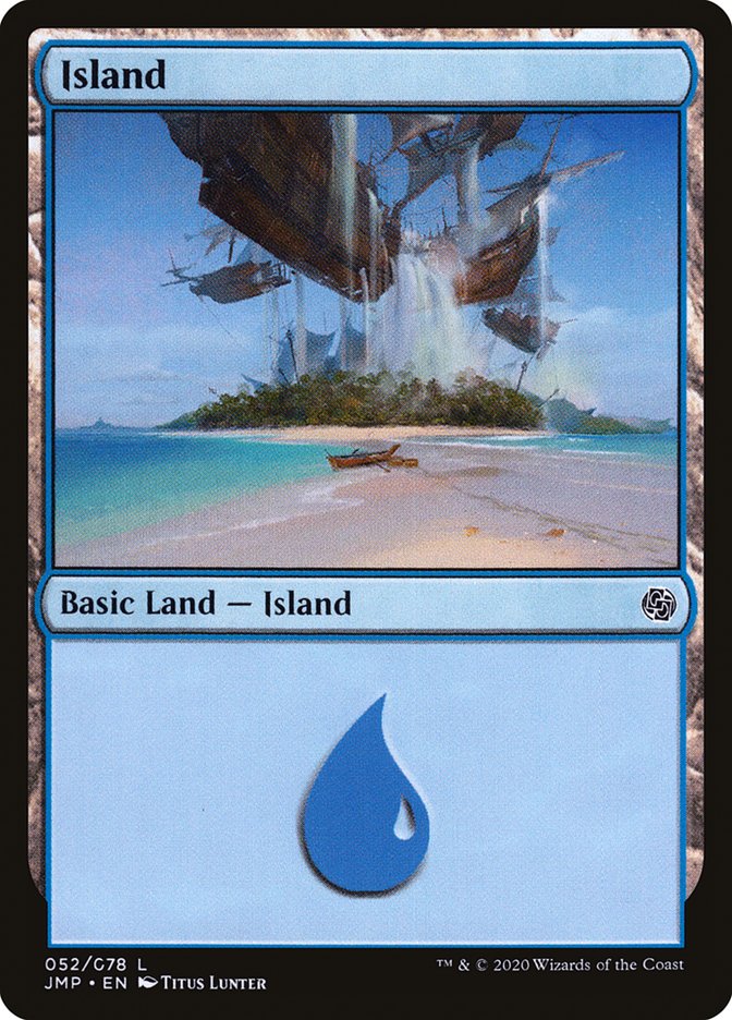 Island (52) [Jumpstart] | Silver Goblin