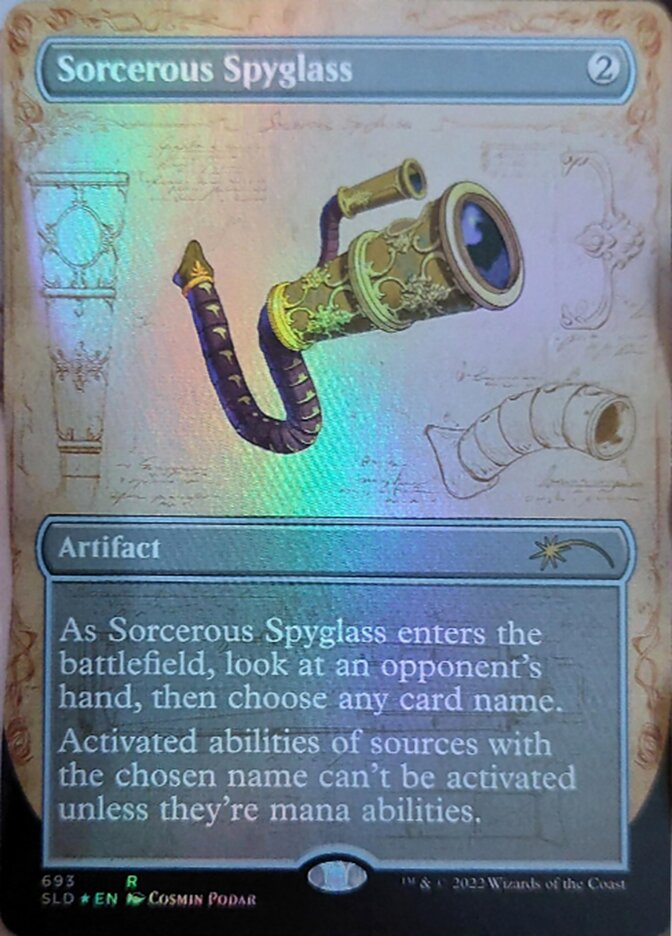 Sorcerous Spyglass (Blueprint) [Secret Lair Drop Promos] | Silver Goblin