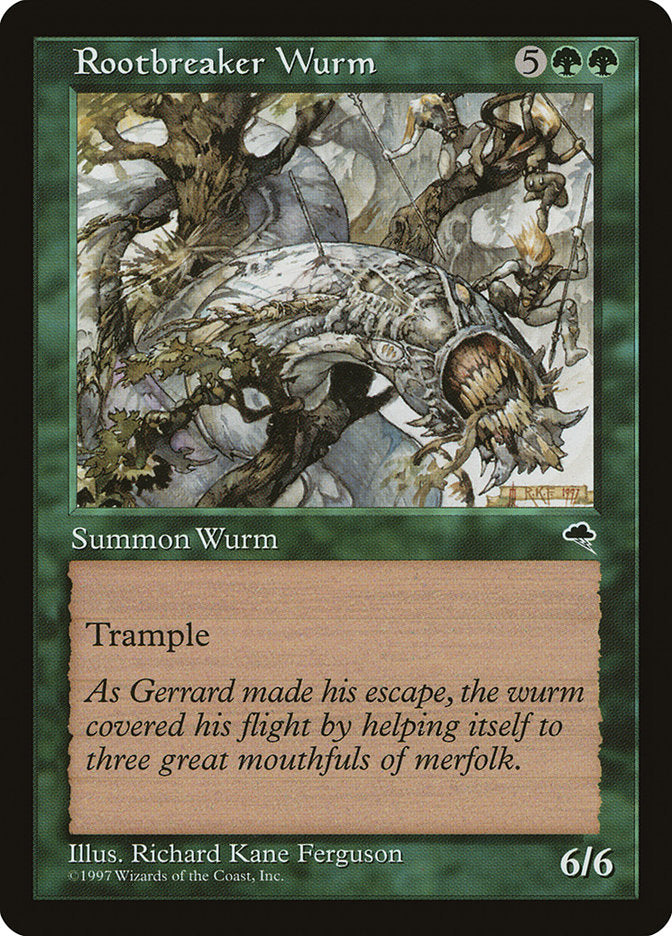 Rootbreaker Wurm [Tempest] | Silver Goblin