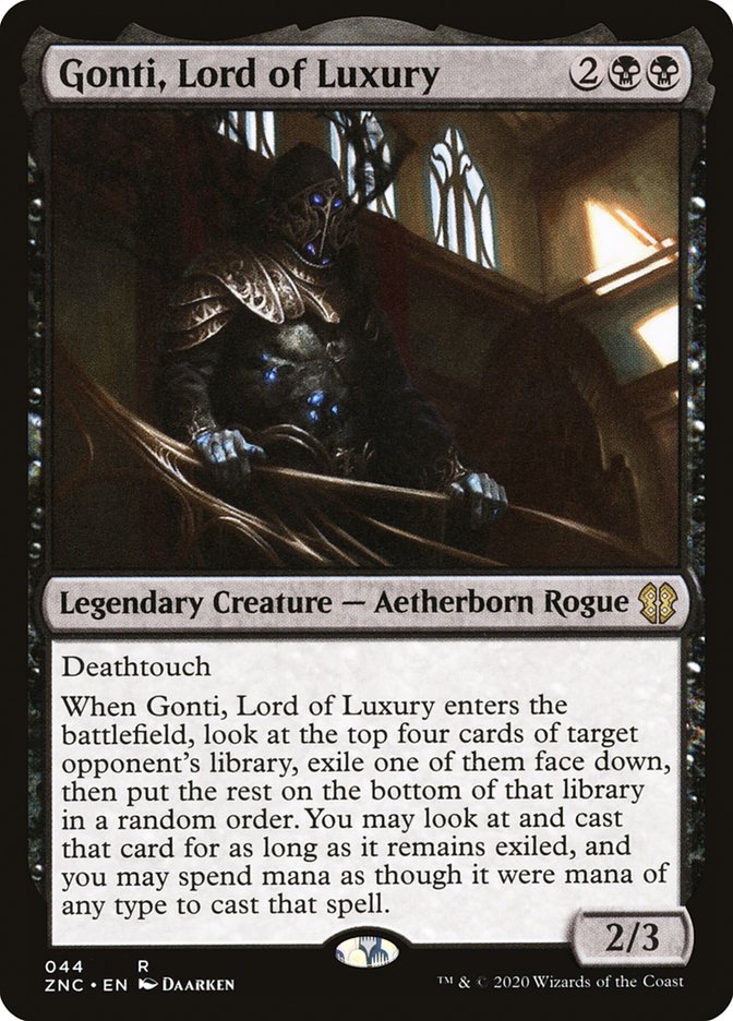 Gonti, Lord of Luxury [Zendikar Rising Commander] | Silver Goblin