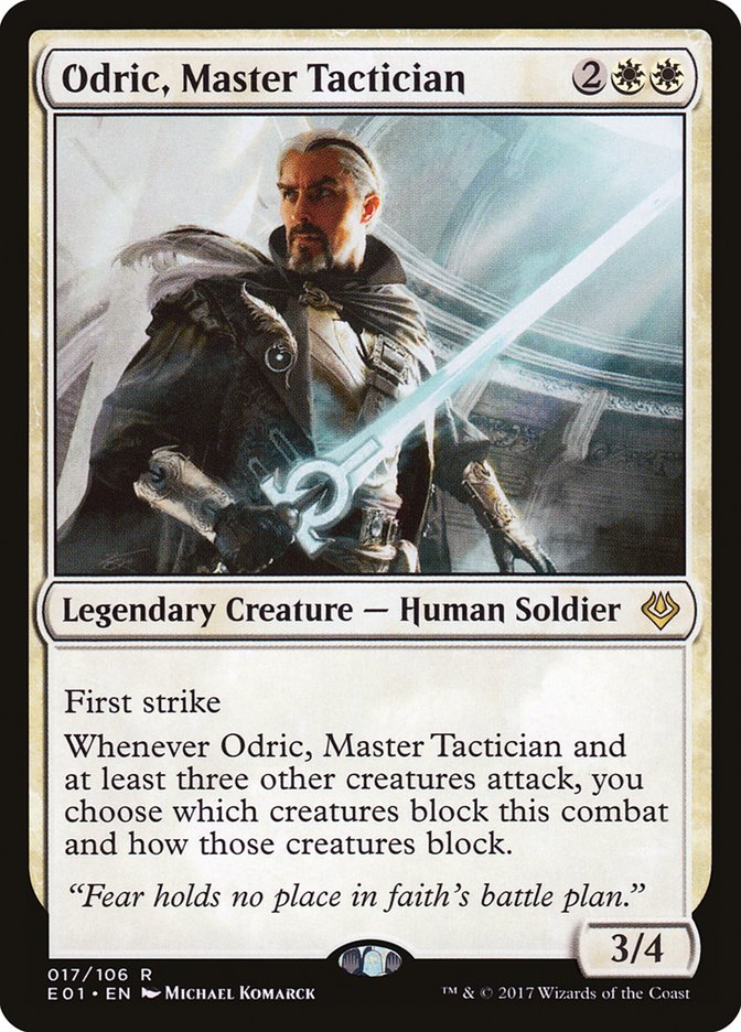 Odric, Master Tactician [Archenemy: Nicol Bolas] | Silver Goblin