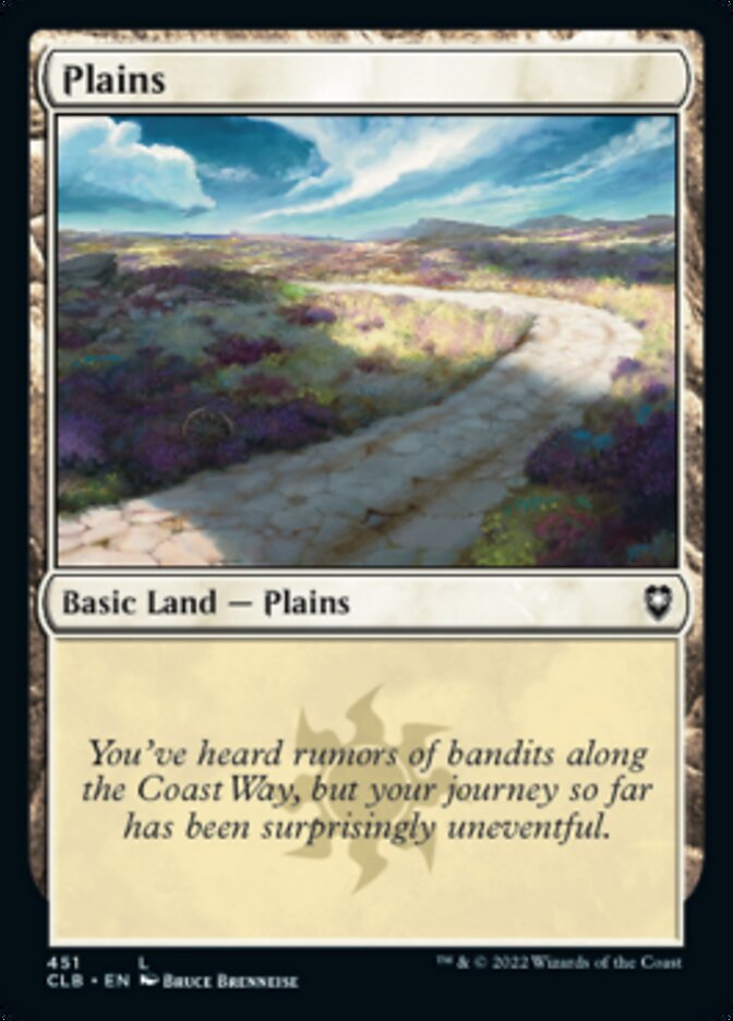 Plains (451) [Commander Legends: Battle for Baldur's Gate] | Silver Goblin