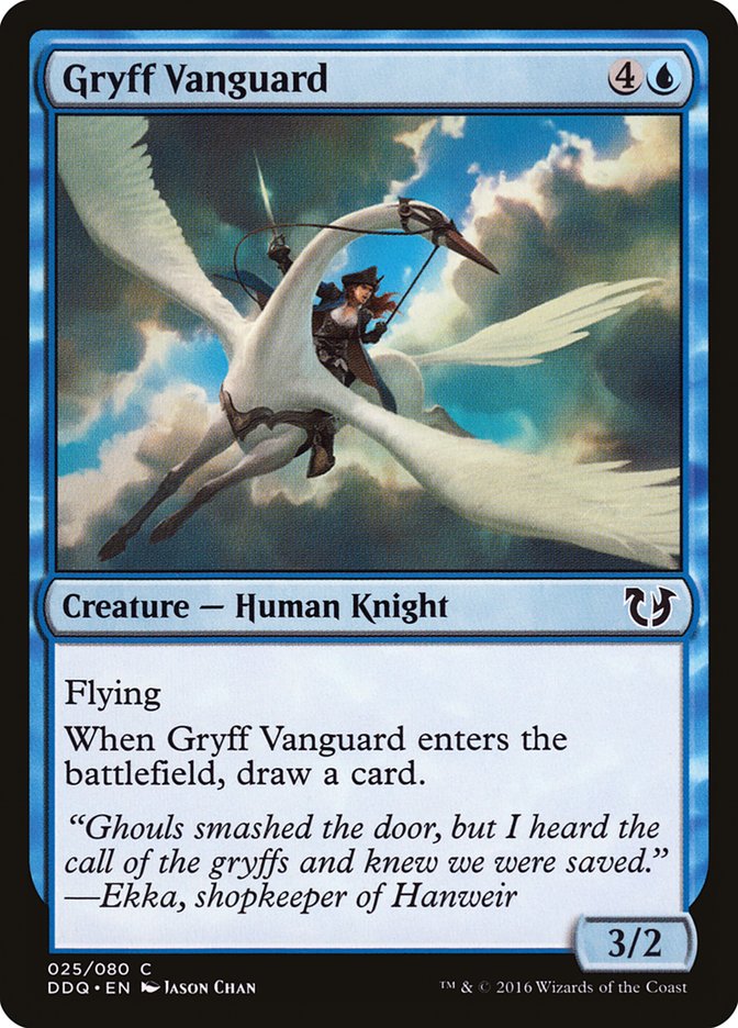Gryff Vanguard [Duel Decks: Blessed vs. Cursed] | Silver Goblin