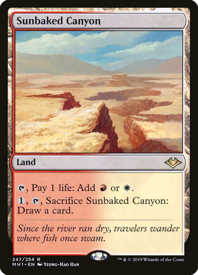 Sunbaked Canyon [Modern Horizons] | Silver Goblin