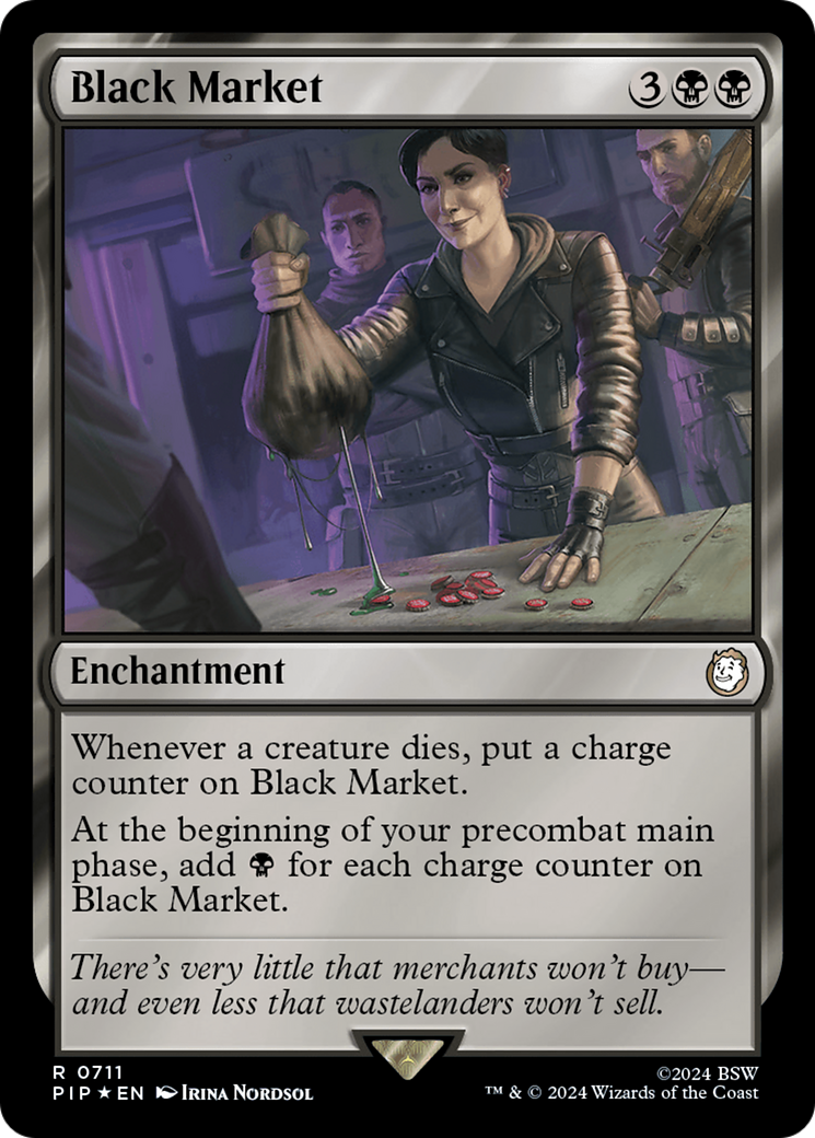 Black Market (Surge Foil) [Fallout] | Silver Goblin