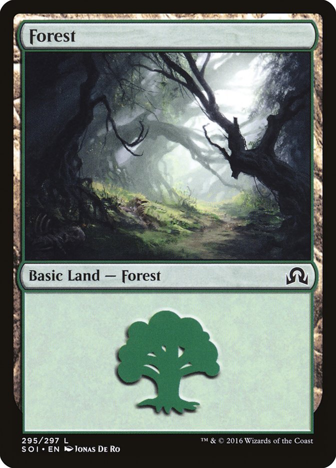 Forest (295) [Shadows over Innistrad] | Silver Goblin