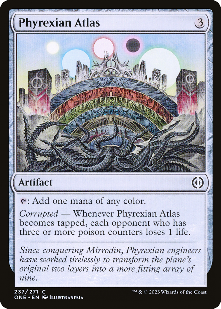 Phyrexian Atlas [Phyrexia: All Will Be One] | Silver Goblin