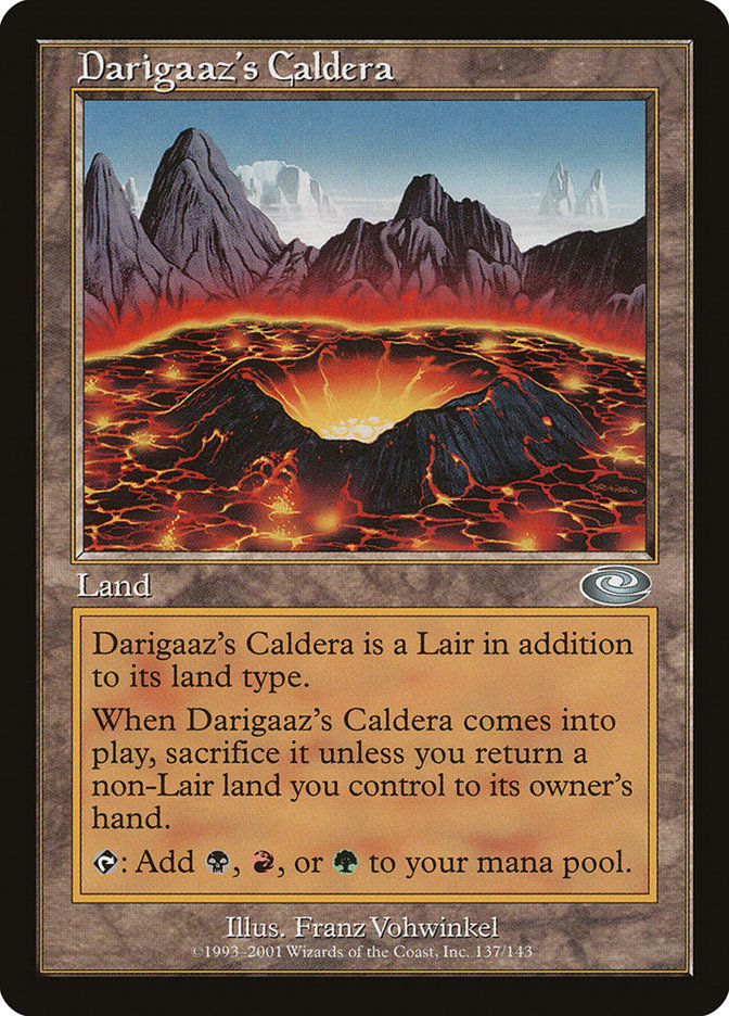 Darigaaz's Caldera [Planeshift] | Silver Goblin