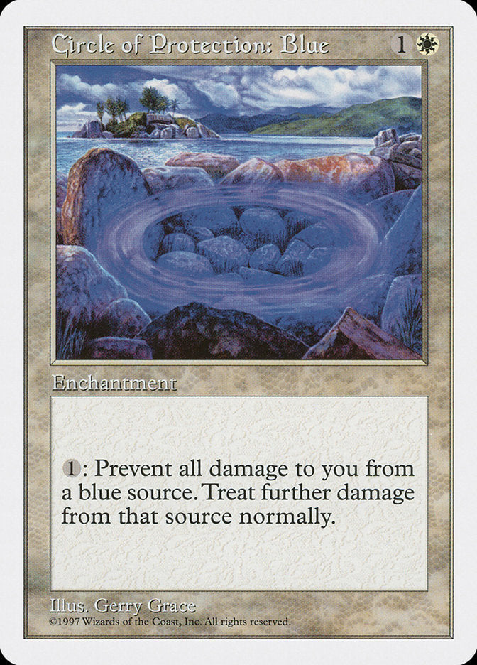 Circle of Protection: Blue [Fifth Edition] | Silver Goblin