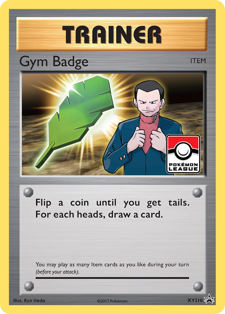 Gym Badge (XY210) (Giovanni) [XY: Black Star Promos] | Silver Goblin