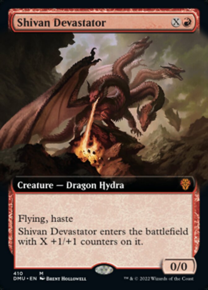 Shivan Devastator (Extended Art) [Dominaria United] | Silver Goblin