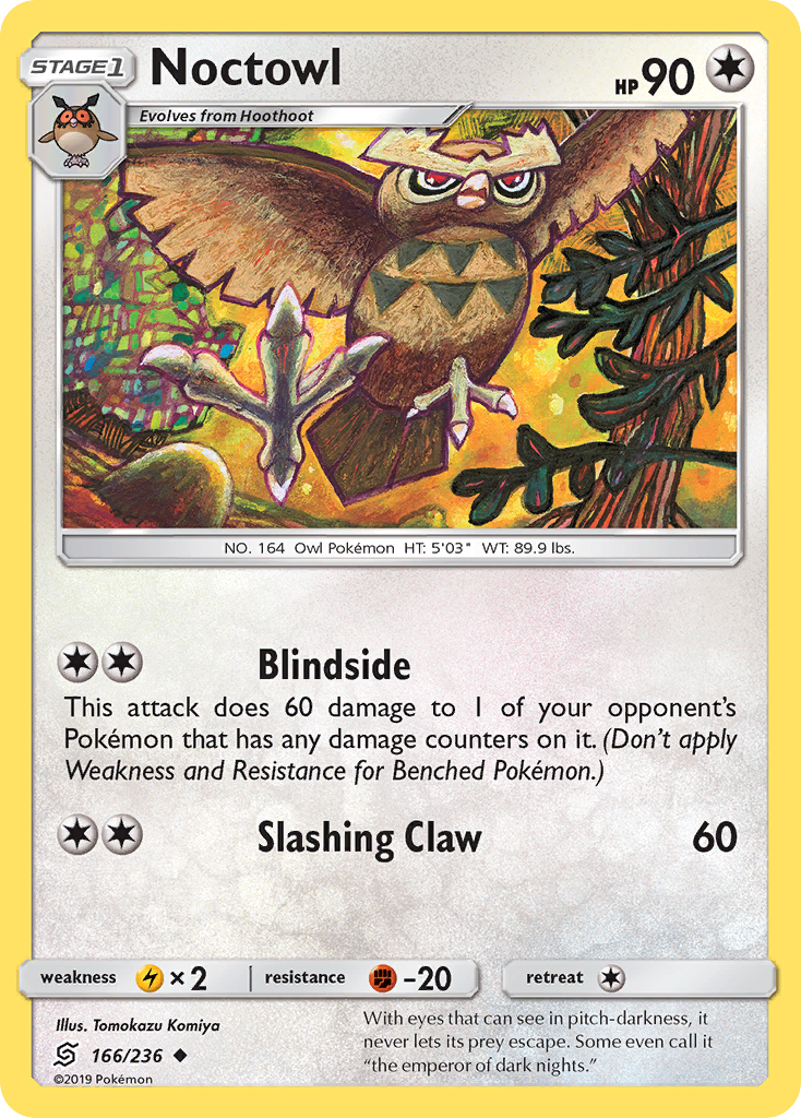 Noctowl (166/236) [Sun & Moon: Unified Minds] | Silver Goblin
