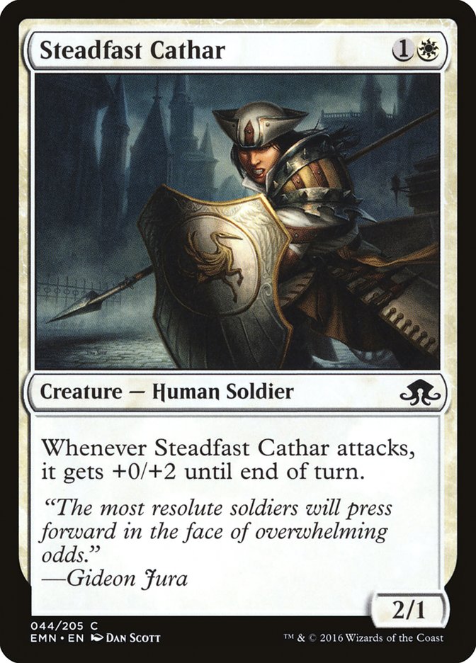 Steadfast Cathar [Eldritch Moon] | Silver Goblin