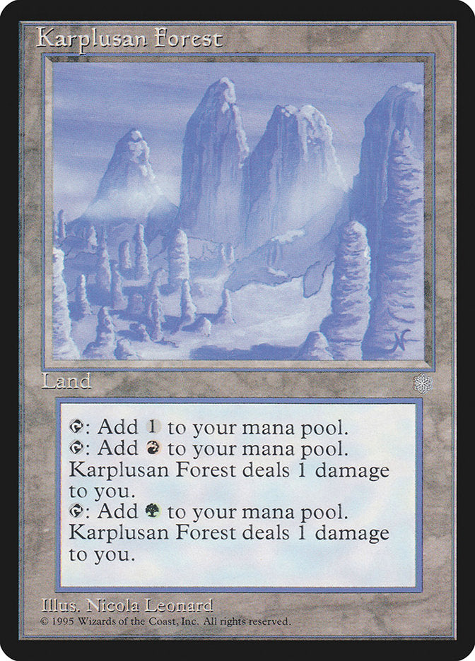 Karplusan Forest [Ice Age] | Silver Goblin