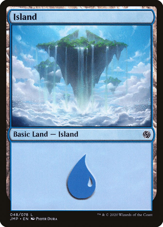 Island (48) [Jumpstart] | Silver Goblin