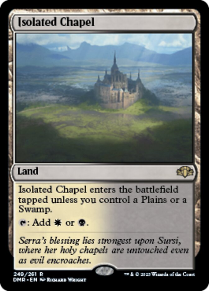 Isolated Chapel [Dominaria Remastered] | Silver Goblin