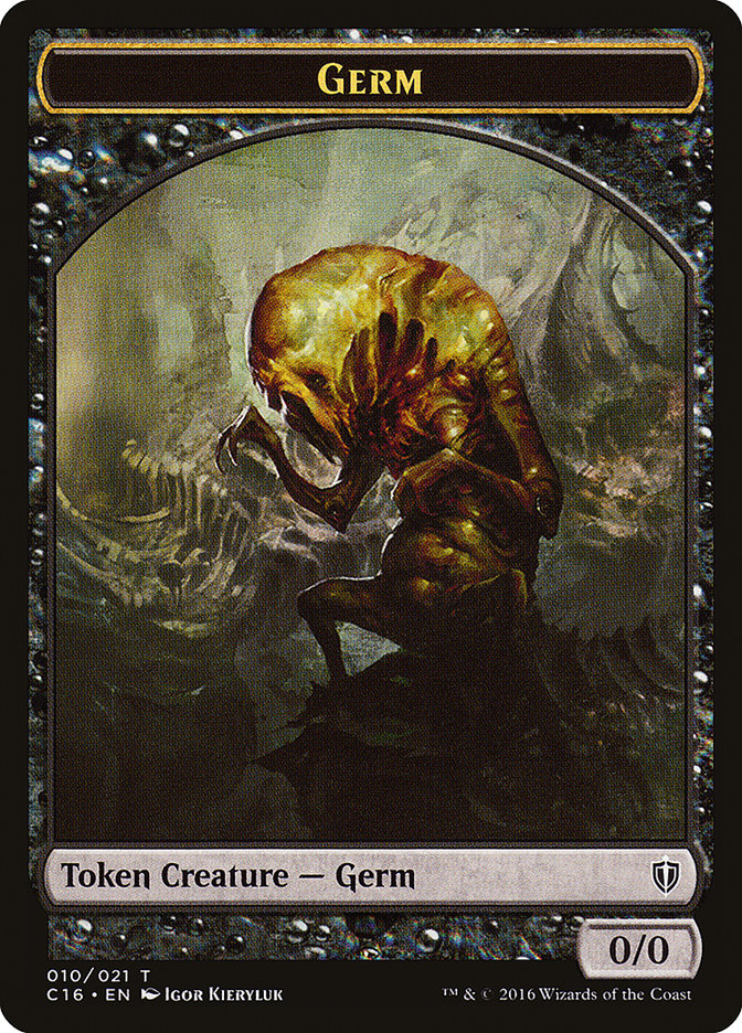 Germ // Spirit (006) Double-Sided Token [Commander 2016 Tokens] | Silver Goblin