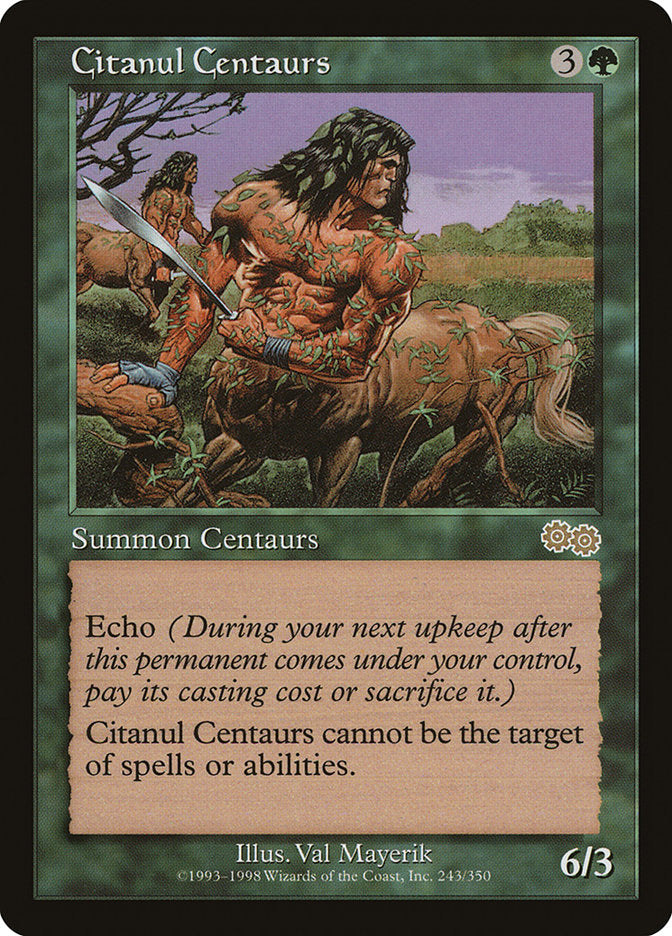 Citanul Centaurs [Urza's Saga] | Silver Goblin