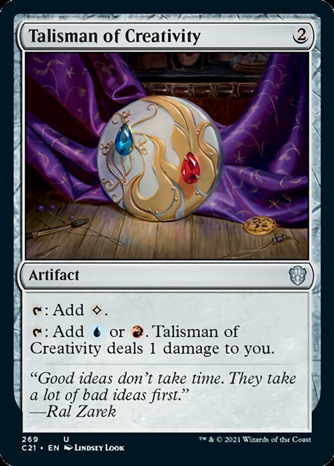 Talisman of Creativity [Commander 2021] | Silver Goblin