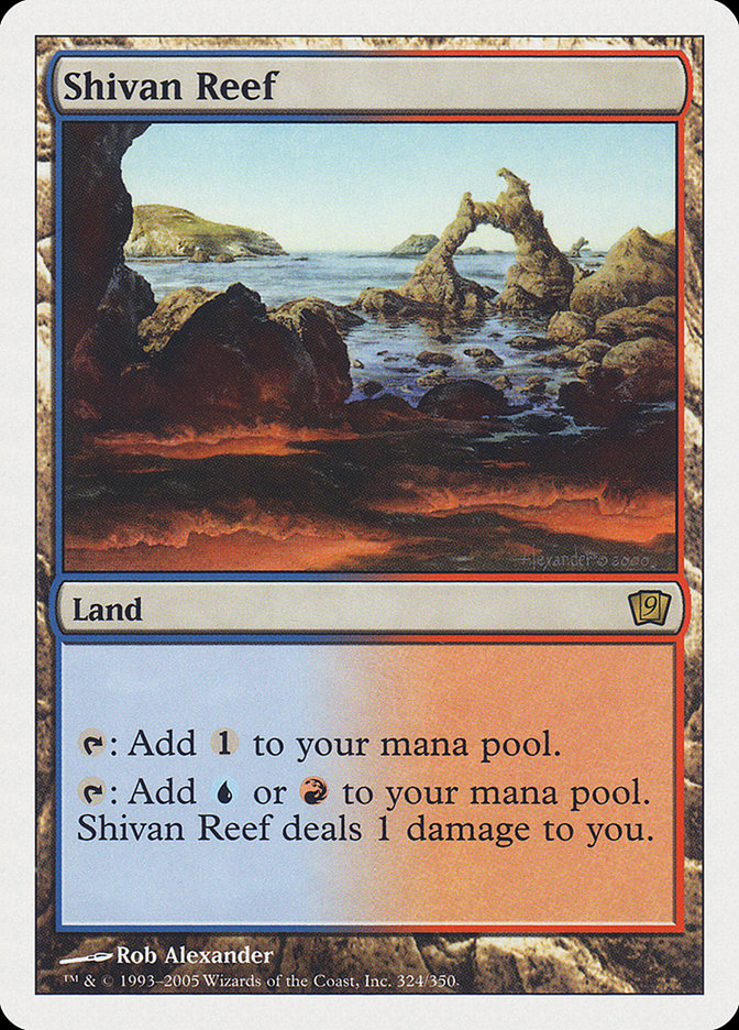 Shivan Reef [Ninth Edition] | Silver Goblin