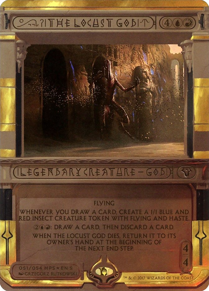 The Locust God (Invocation) [Amonkhet Invocations] | Silver Goblin