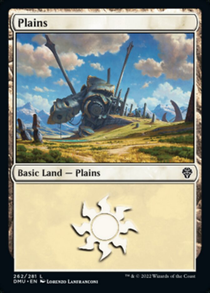 Plains (262) [Dominaria United] | Silver Goblin