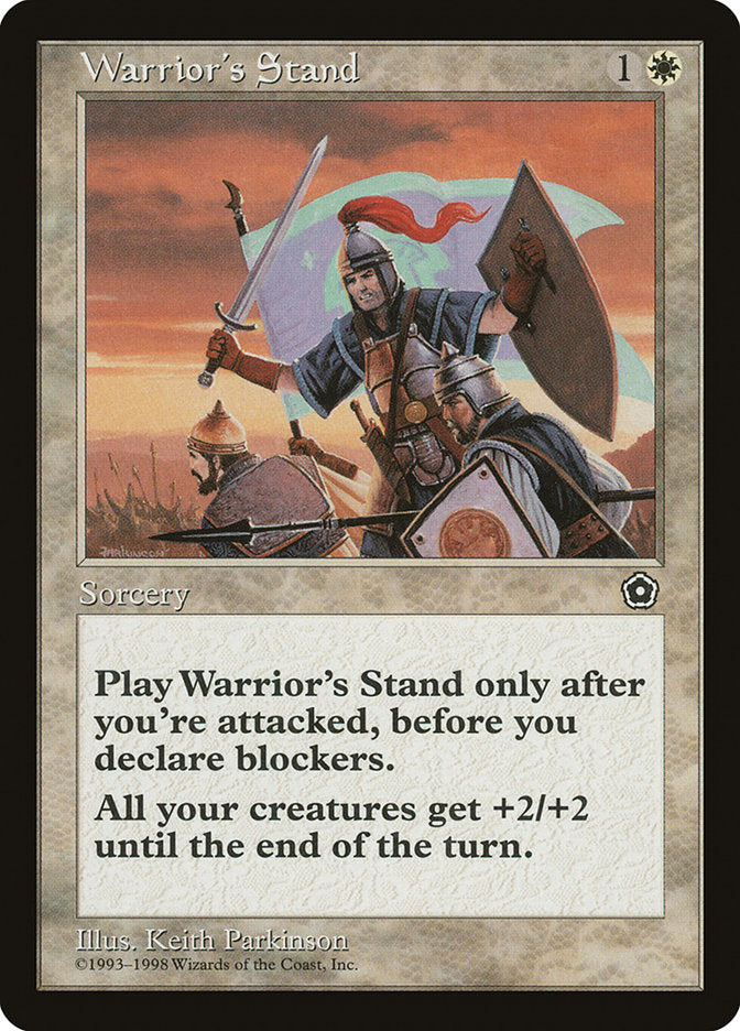 Warrior's Stand [Portal Second Age] | Silver Goblin