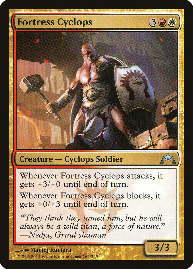 Fortress Cyclops [Gatecrash] | Silver Goblin
