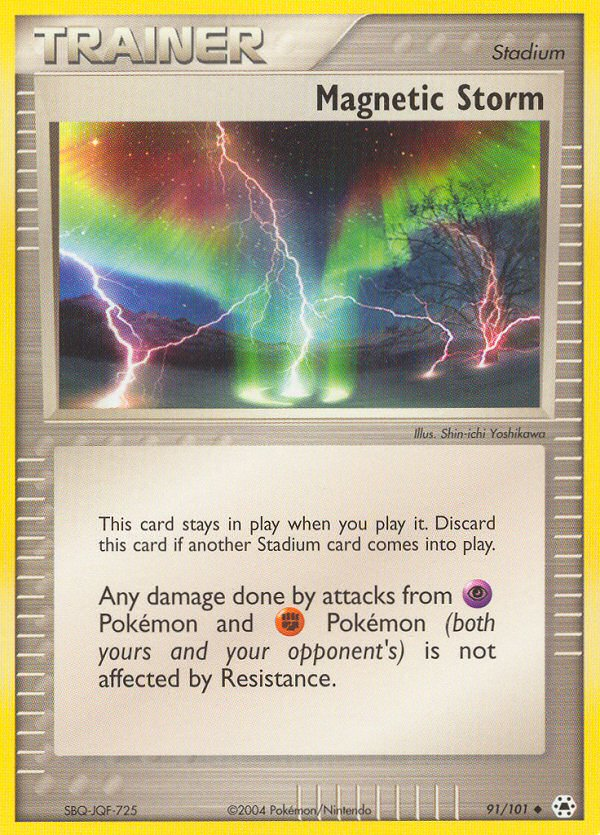Magnetic Storm (91/101) [EX: Hidden Legends] | Silver Goblin