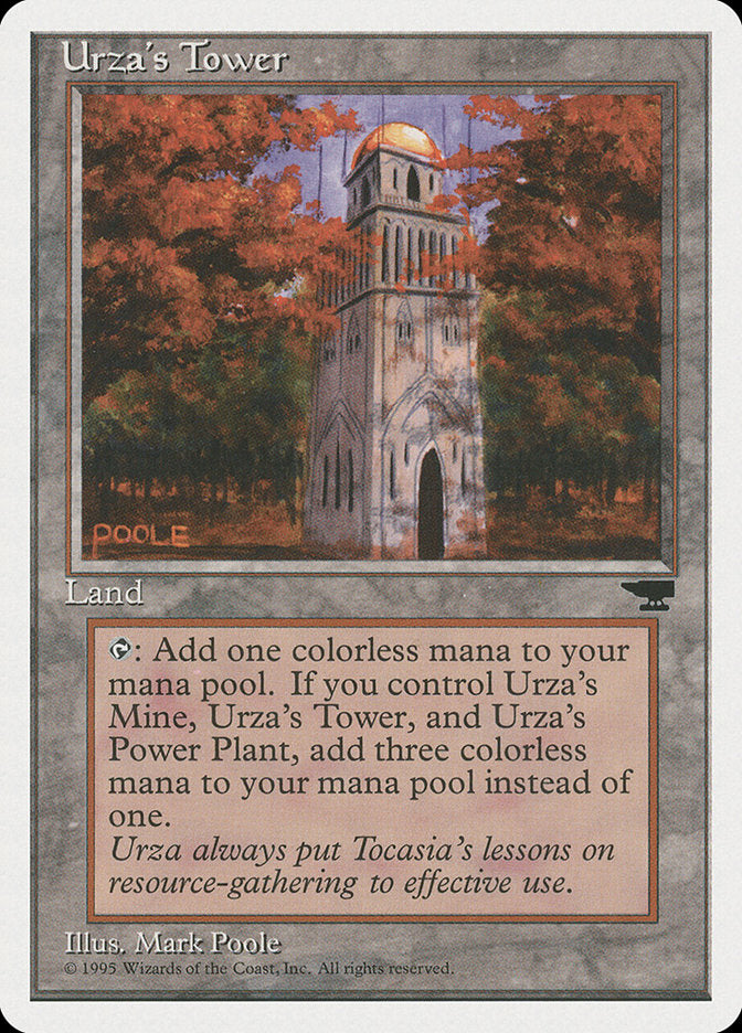 Urza's Tower (Autumn Leaves) [Chronicles] | Silver Goblin