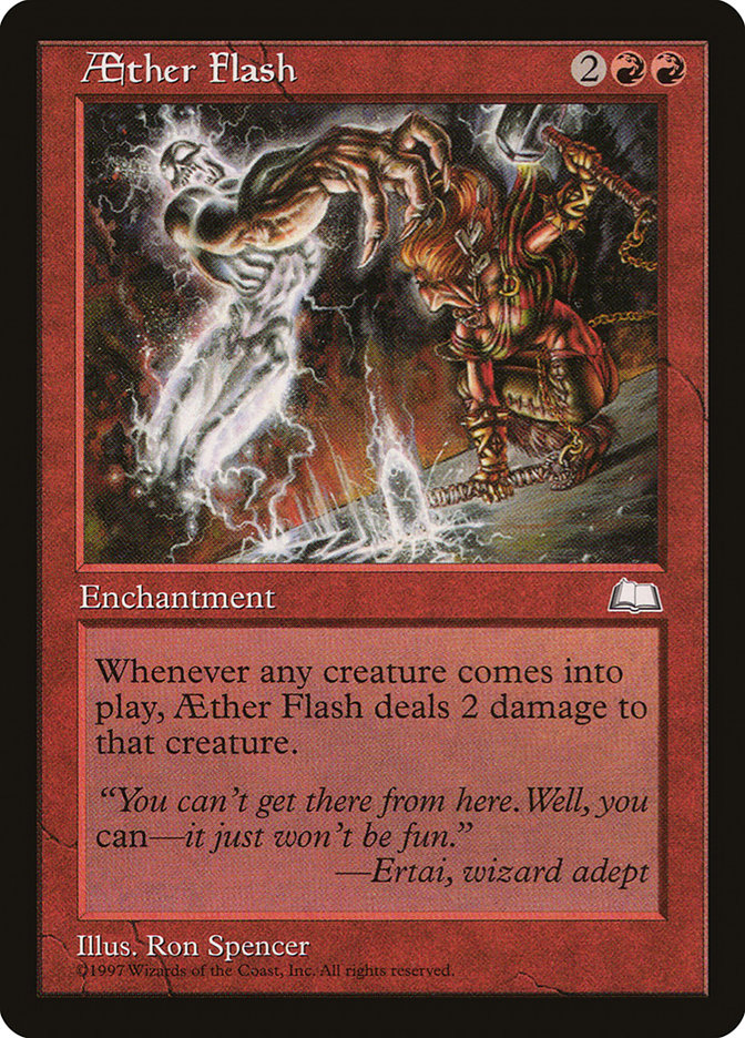 Aether Flash [Weatherlight] | Silver Goblin