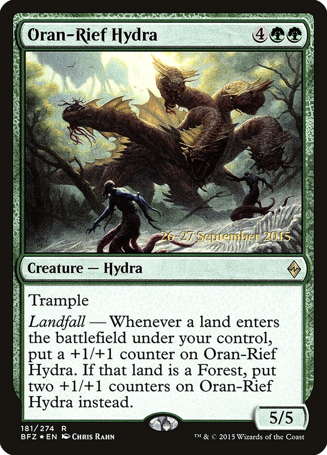 Oran-Rief Hydra [Battle for Zendikar Prerelease Promos] | Silver Goblin