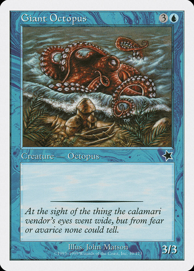 Giant Octopus [Starter 1999] | Silver Goblin
