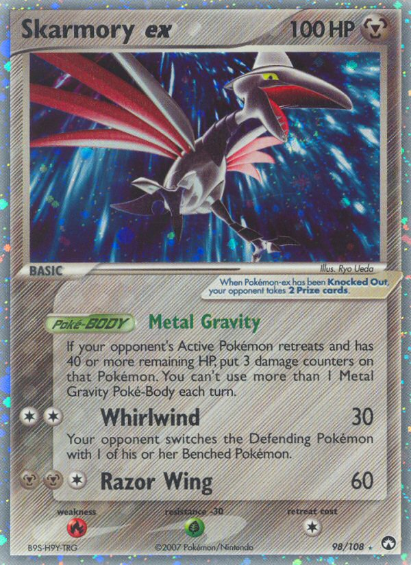 Skarmory ex (98/108) [EX: Power Keepers] | Silver Goblin