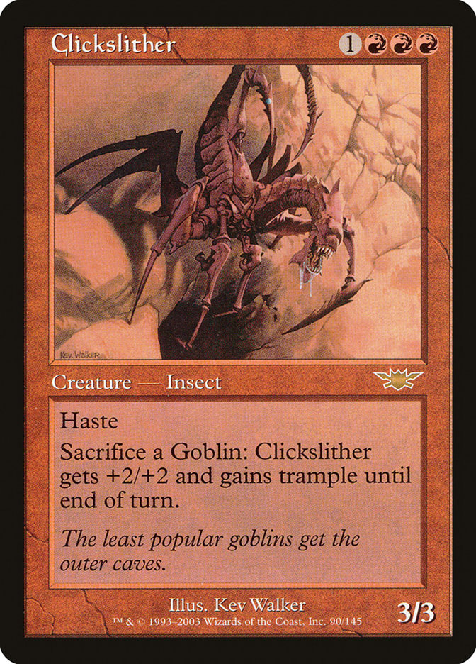 Clickslither [Legions] | Silver Goblin