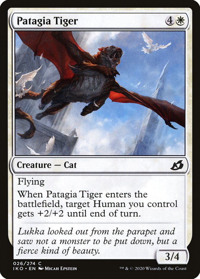 Patagia Tiger [Ikoria: Lair of Behemoths] | Silver Goblin