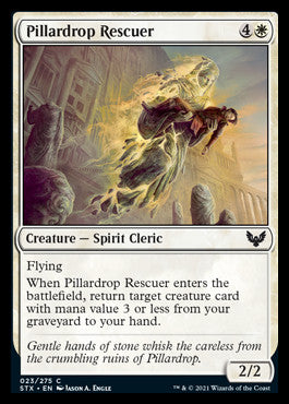Pillardrop Rescuer [Strixhaven: School of Mages] | Silver Goblin
