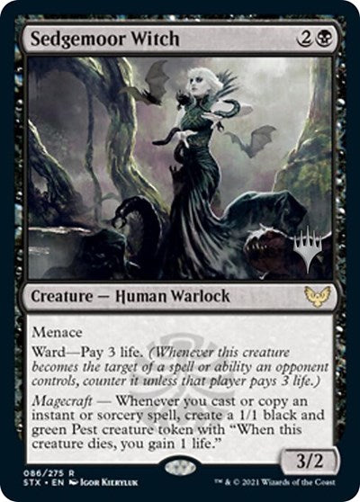 Sedgemoor Witch (Promo Pack) [Strixhaven: School of Mages Promos] | Silver Goblin